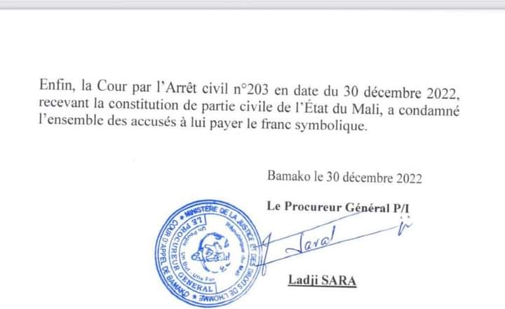 HamadiDicko5's tweet photo. 🛑Affaire 46 Soldats Ivoiriens : Le verdict est tombé.👇👇 https://t.co/diDnQc1wKU