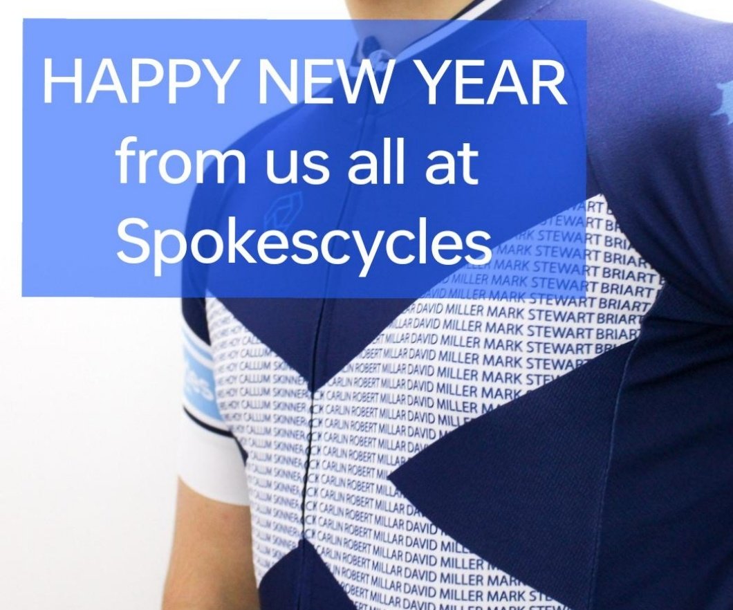 Happy New Year from the Management and staff at Spokescycles.