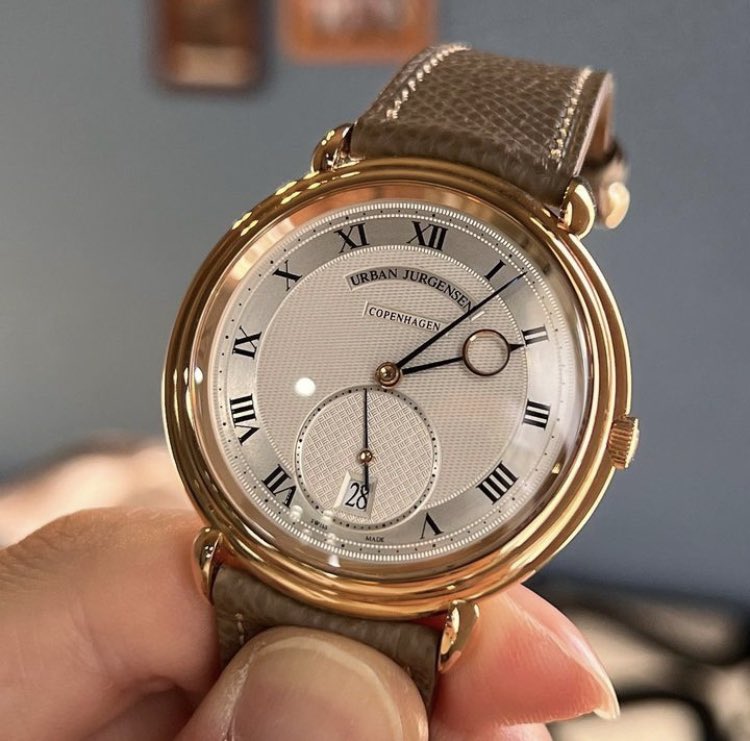 thom_vintage's tweet photo. Urban Jürgensen Big 8 RG https://t.co/Eapa1xVJ0t