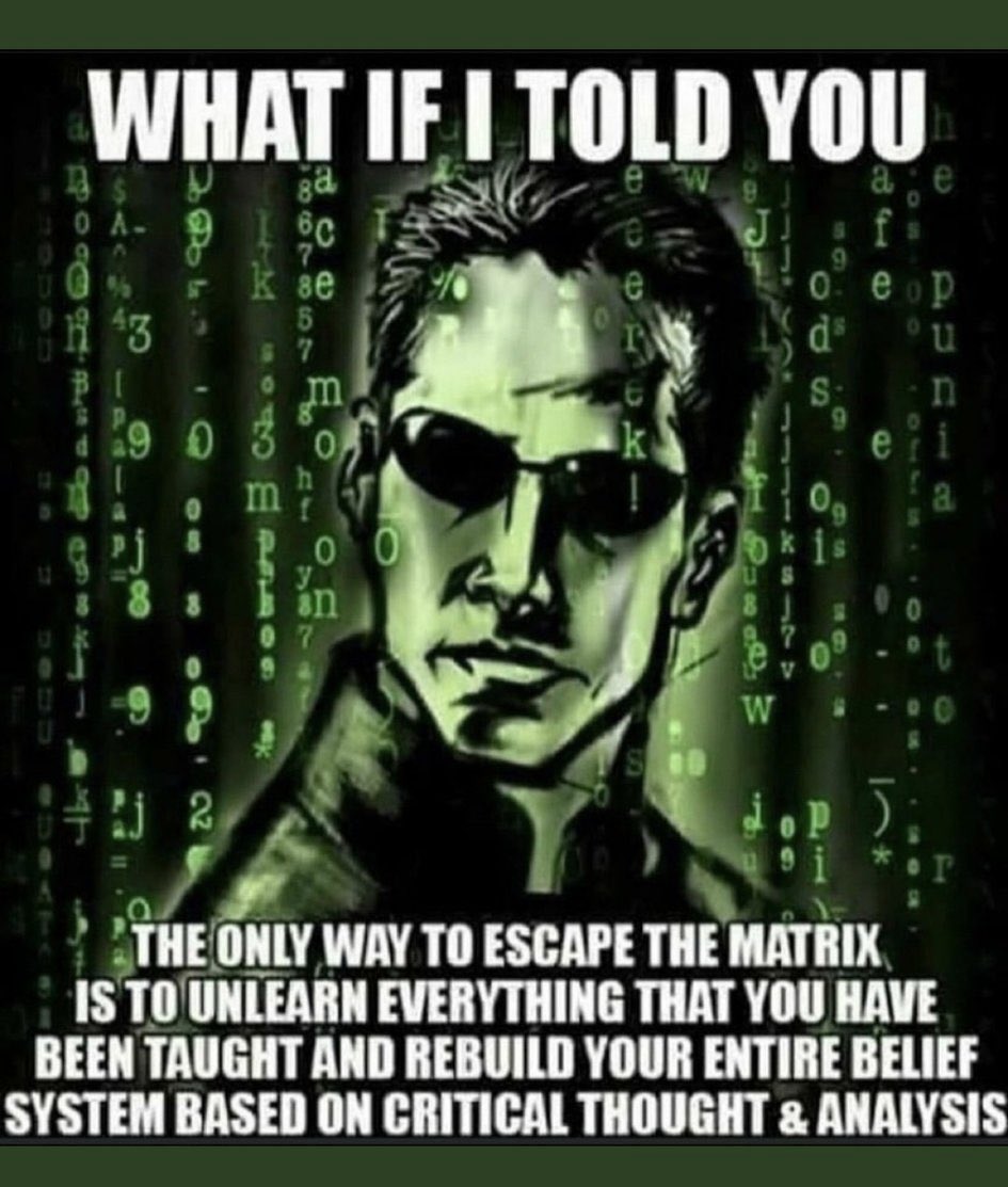 AniketParida9's tweet photo. Don't believe what you've been taught.
Belive in what knowledge u gain through your experience. https://t.co/wEA8b9dvsO