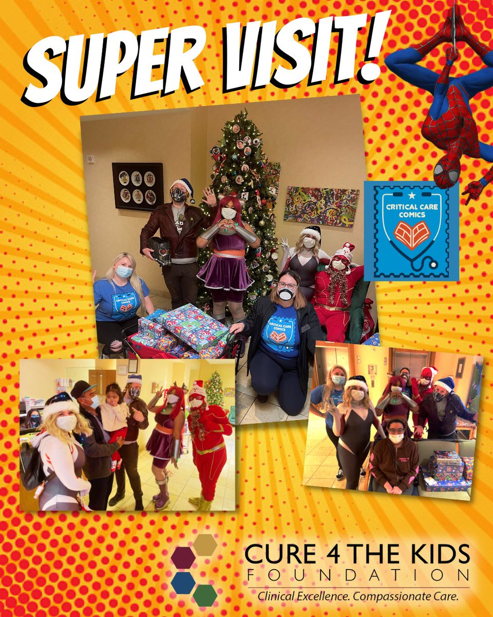 Cure 4 The Kids Foundation (@cure4thekids) on Twitter photo A SUPER C4K #ThankYou goes out to our friends at <a href="/CCComics4kids/">Critical Care Comics</a> for the super visit filled with presents and comics for our #CourageousKids. Thank you from everyone at #Cure4TheKidsFoundation #ChildhoodCancer #HopeLivesHere A SUPER C4K #ThankYou goes out to our friends at <a href="/CCComics4kids/">Critical Care Comics</a> for the super visit filled with presents and comics for our #CourageousKids. Thank you from everyone at #Cure4TheKidsFoundation #ChildhoodCancer #HopeLivesHere