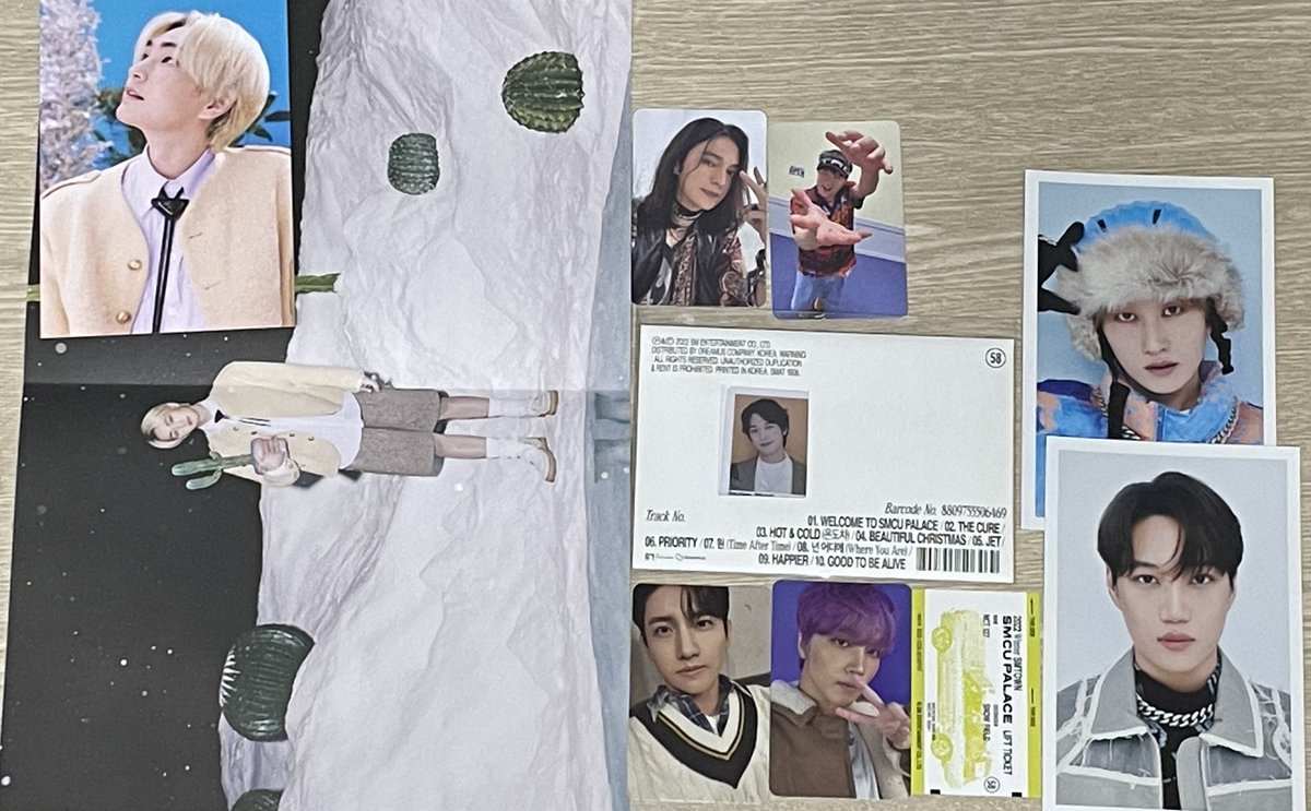 Kzagam_T's tweet photo. SMCU 윈터앨범 교환 양도

Portrait ver.
증사 : 은혁, 카이 👉 키 기범
포카 : DJ 진조, 신동 👉 민호

PALACE ver.
포카 : 해찬, 창민 👉 키
티켓 : nct127 👉 샤이니

SHINee ver.
접지, 엽서 : 온유 진기 👉 키

멤버십 ver.
멤버십 카드 : 민호 👉 키

반택가능 개별가능 뎀주세요 https://t.co/yNHOMdwHvz