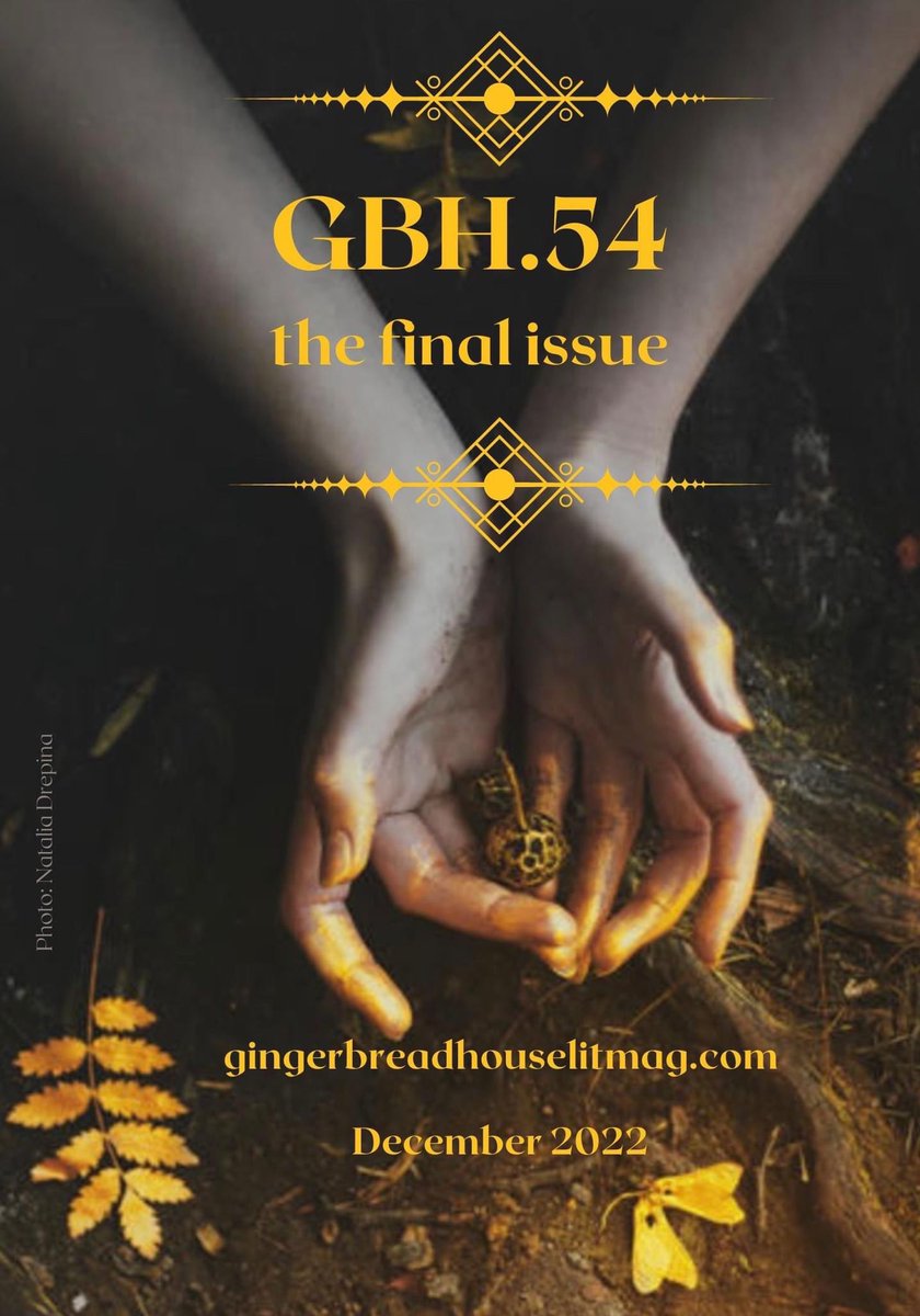 GingerbreadMag's tweet image. Thanks to each and every reader, writer, artist &amp;amp; editor who participated in this endeavor of creating magic over the last nine years! We proudly present the last issue of Gingerbread House, available now at: gingerbreadhouselitmag.com
