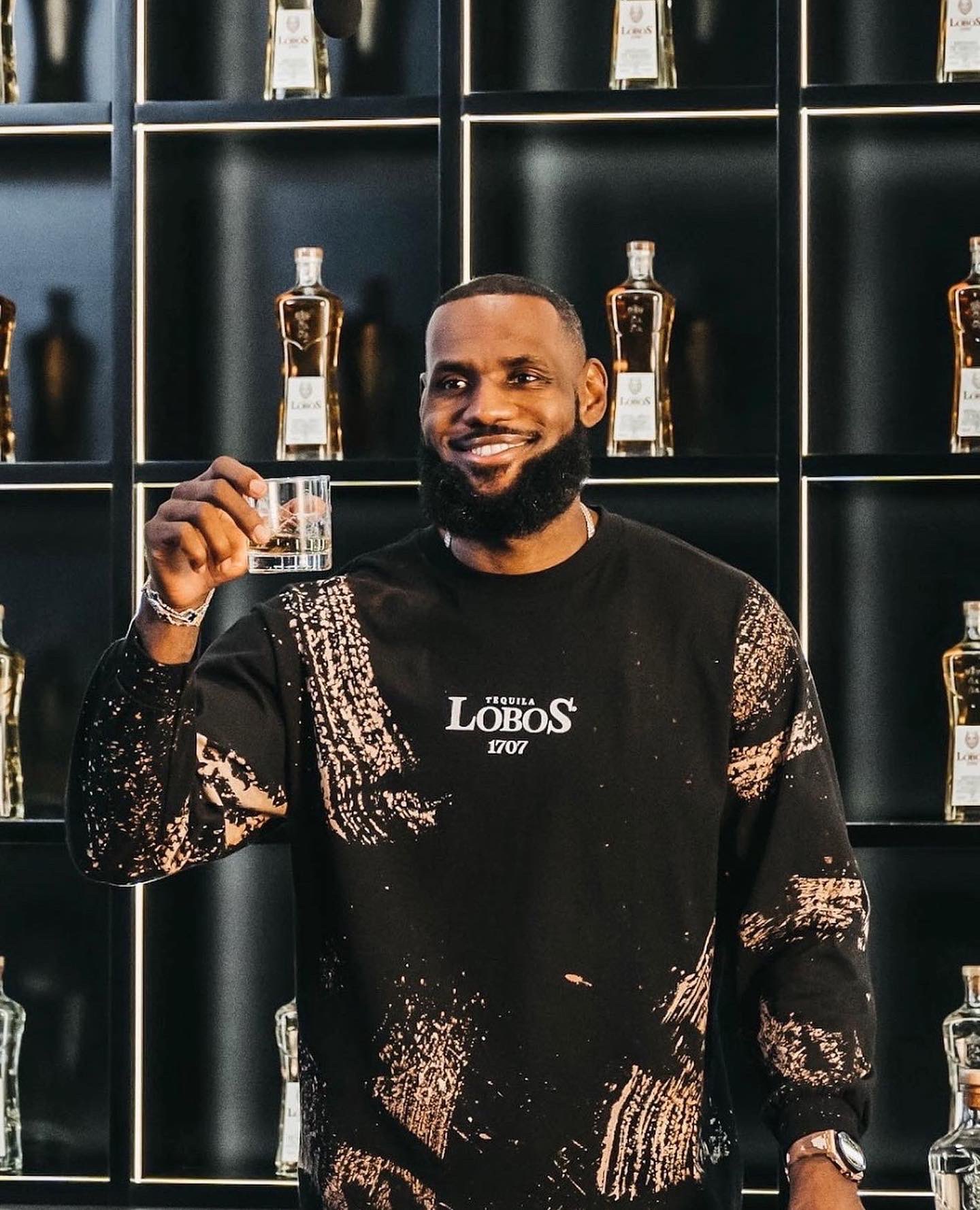 LeBron James Unveils New Lobos 1707 Tequila Bottle Design, 43% OFF