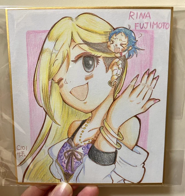 色紙はこんな感じです!! 