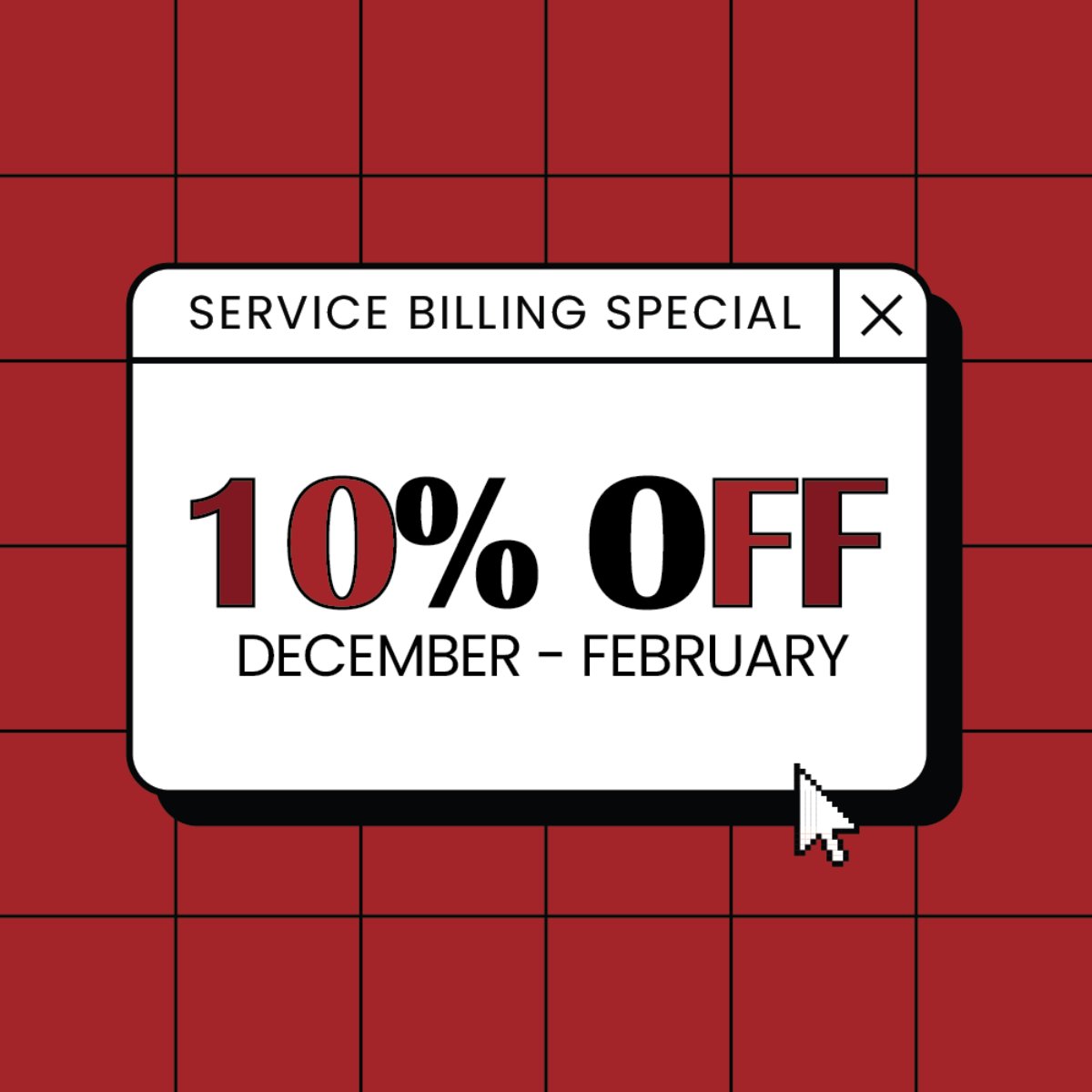 AlabamaTracto's tweet photo. It's time to get your equipment in tip-top shape! Get 10% off your service bill, now through Feb. 2023. Request a service with one of our technicians at https://t.co/Q9FjP7RSxn. https://t.co/ukeL6Qn4VE