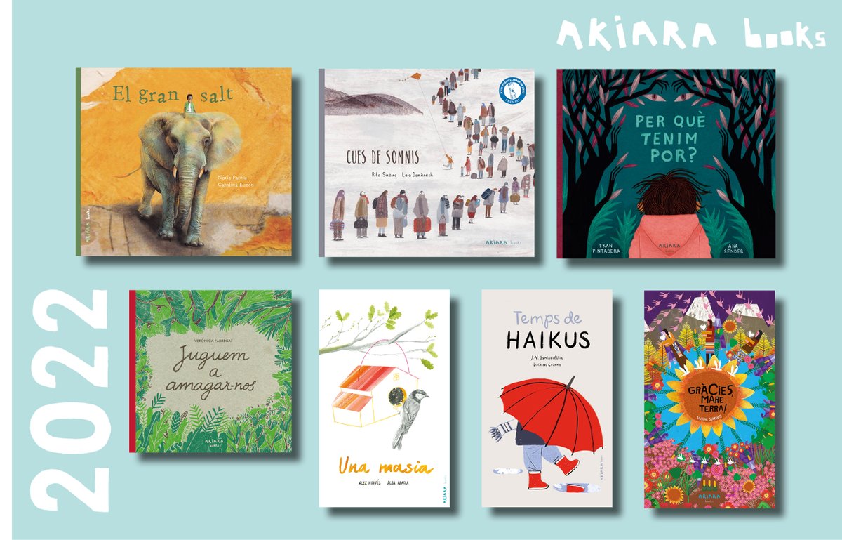 akiarabooks's tweet photo. 🗓️Aquí teniu els 7 títols que hem publicat el 2022.
A #AKIARA preferim publicar poc (6-10 llibres/any) perquè som conscients de la saturació del mercat i perquè ens agrada somiar i cuidar cada llibre en tots els detalls, acompanyar-lo, mimar-lo... 📚🌱
#catàleg #slowbooks #edició https://t.co/LsQ6utX6Nv