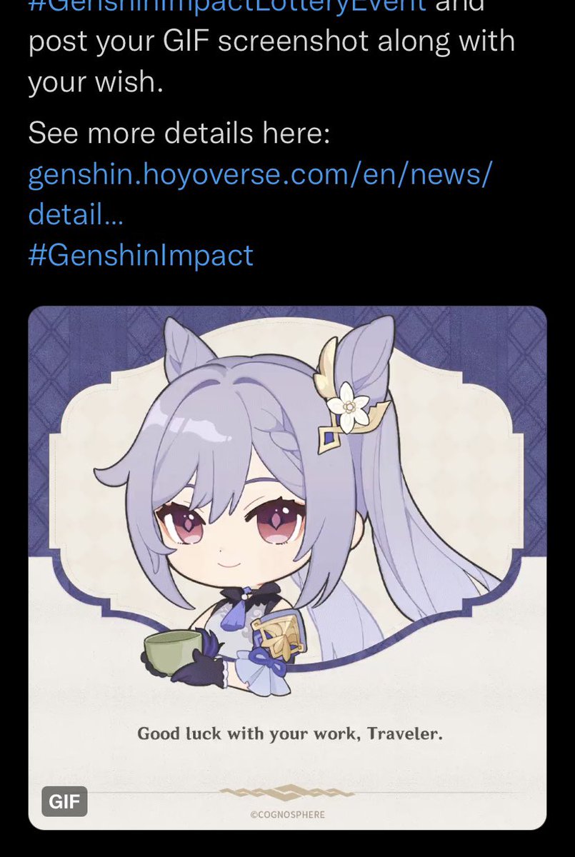 VinnieIsAFrog's tweet photo. #GenshinImpactLotteryEvent
More resin for me to spend >:D https://t.co/X274Tc2lJz