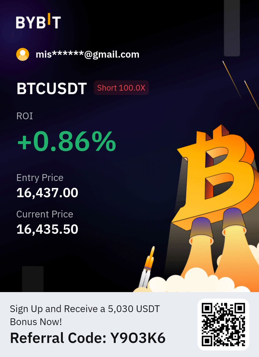 BybitGirl's tweet photo. I shorted $BTC at $16,437

#BTC #ETH #Short #Crypto #Futures #Bybit https://t.co/lVIUqTSAX6