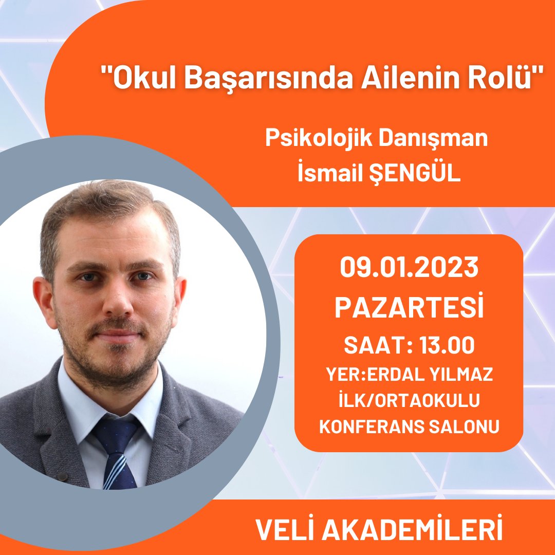 Erdal Yılmaz İlk/Ortaokulu (@erdalyilmazokul) on Twitter photo Haftaya birbirinden güzel Veli Akademileri-Seminer Serisi ile başlayacağız. Art Arda 2 önemli konu ile karşınızdayız. Tüm velilerimiz davetlidir🙋✋ <a href="/ist_veliakademi/">İstanbul Veli Akademileri</a> <a href="/CekmekoyMEM/">Çekmeköy İlçe Millî Eğitim Müdürlüğü</a> <a href="/CekmekoyR/">Çekmeköy Ram</a> <a href="/burhan131/">Burhan BAYRAK</a> Haftaya birbirinden güzel Veli Akademileri-Seminer Serisi ile başlayacağız. Art Arda 2 önemli konu ile karşınızdayız. Tüm velilerimiz davetlidir🙋✋ <a href="/ist_veliakademi/">İstanbul Veli Akademileri</a> <a href="/CekmekoyMEM/">Çekmeköy İlçe Millî Eğitim Müdürlüğü</a> <a href="/CekmekoyR/">Çekmeköy Ram</a> <a href="/burhan131/">Burhan BAYRAK</a>