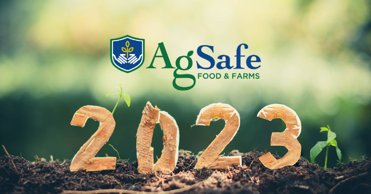 AgSafeOnline's tweet photo. As we near the end of 2022, we express our gratitude and wish you all a joyous and prosperous New Year!

#AgSafe #NewYear https://t.co/oR9ozzDNkj