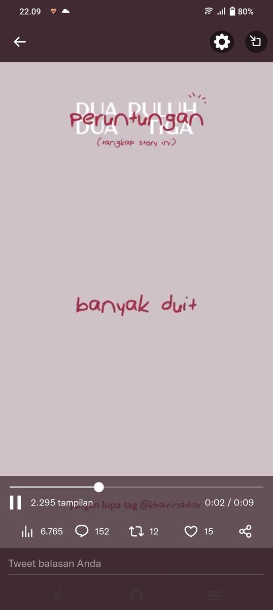 anindriana's tweet photo. @khairinadiar Nge capture di IG sama Twitter hasinya sama 😄 aamiin yaAllah.. https://t.co/oFoQOtn6to