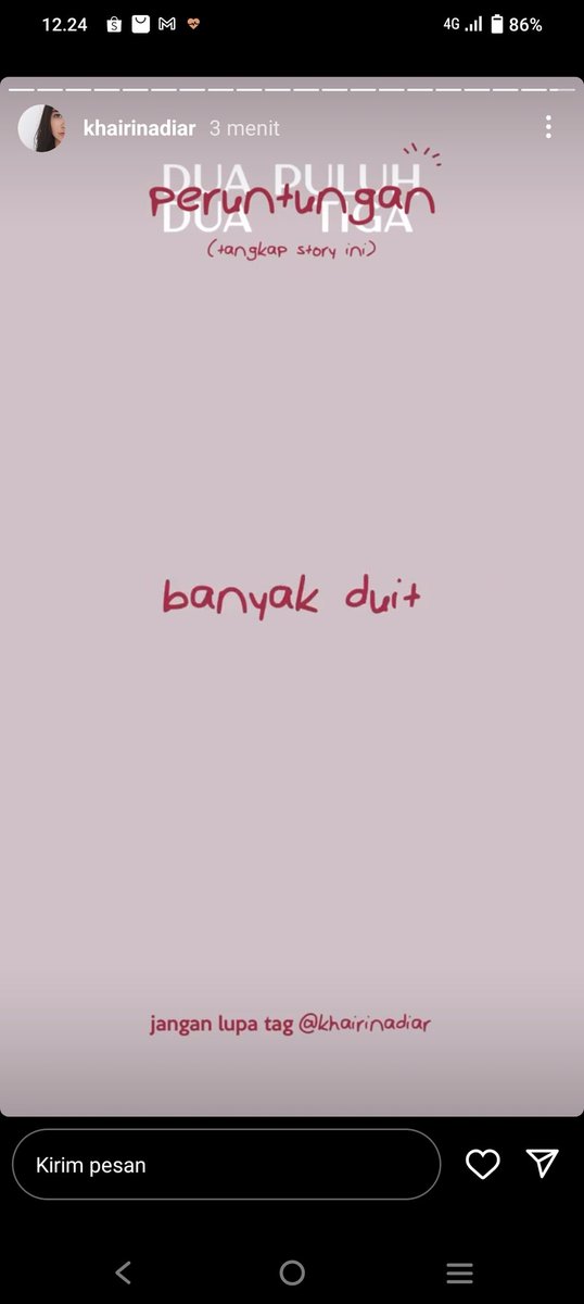 anindriana's tweet photo. @khairinadiar Nge capture di IG sama Twitter hasinya sama 😄 aamiin yaAllah.. https://t.co/oFoQOtn6to