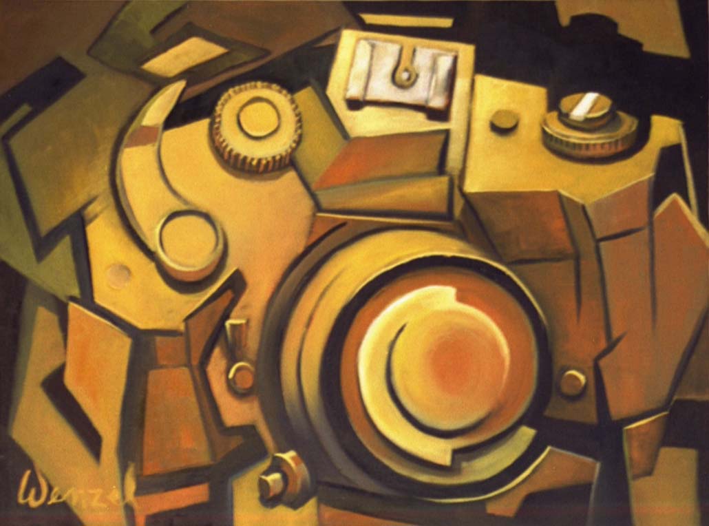 PainterWenzel's tweet photo. Yashica FR-II 35mm Camera. Oil on Canvas. Circa 2000.

See my art at https://t.co/35zLCrL3JK

#oilpainting #oilpaintings #abstraction #abstractionism #photography #yashica #1980s #cubism #cubistart #cubist #minnesotaart #minnesotaartist #minneapolisart #minneapolisartist https://t.co/C4TxTTev9G