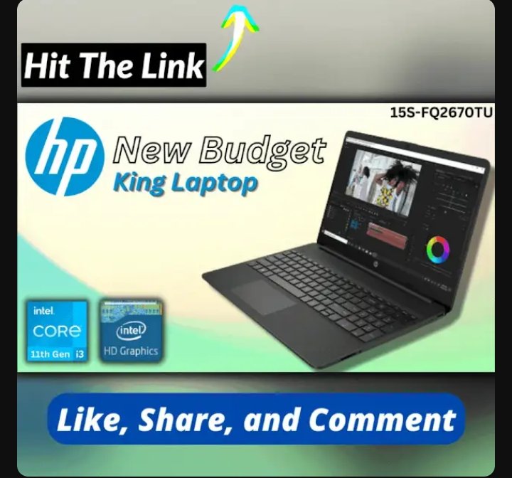 Hp 15s-fq2670TU Laptop 2023 | New Budget Friendly Laptop For Students & Office | 11th Gen i3 + SSD 

Video Link 🔗 youtu.be/k5mUIVsQros

#hp15s #HPLaptop #hp #windows11 #intelprocessor #intelcorei3 #ssdstorage #8gbram #microsoftoffice2021 #laptop2022 #officialmrdarkmind