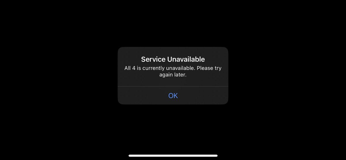 cpgm1's tweet photo. Any ideas why the Channel 4 streaming service isn’t working? #notworking #4oD #channel4 https://t.co/5HzoGDwGbK