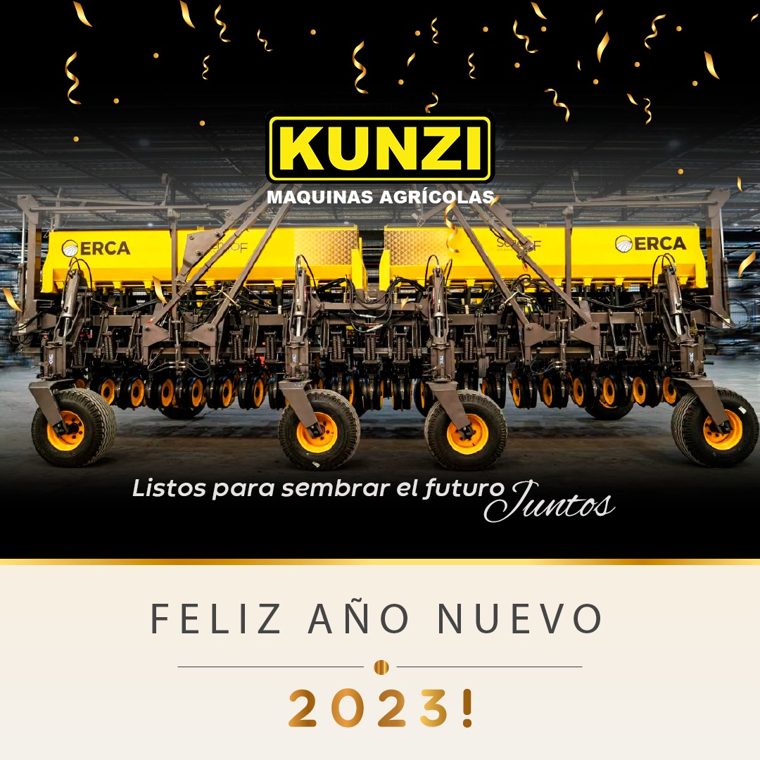 kunzi_maq's tweet photo. Listos para sembrar el futuro juntos!
FELIZ AÑO NUEVO!
Feliz 2023
#Espinillo #Paraná #EntreRíos #KunziMáquinasAgrícolas https://t.co/bazzG9Vw2S