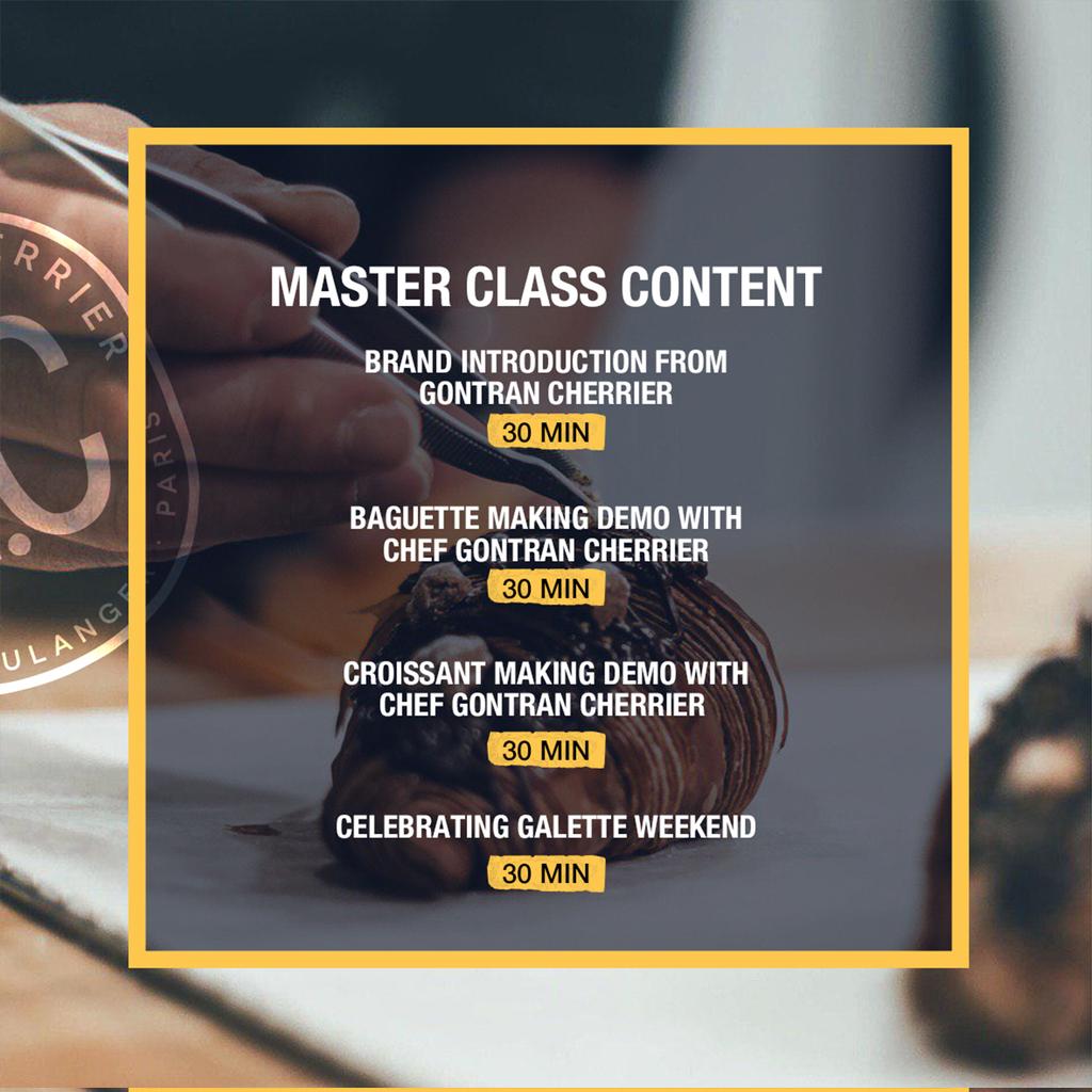 gcksa's tweet photo. 🥖
نتمنى لكم أجمل الأوقات في 
#GCMasteClass 💛

Wish you a great time in
#GCMasterClass 💛

#ساعه_استجابه #Cooking https://t.co/Qlz5FxZJKI