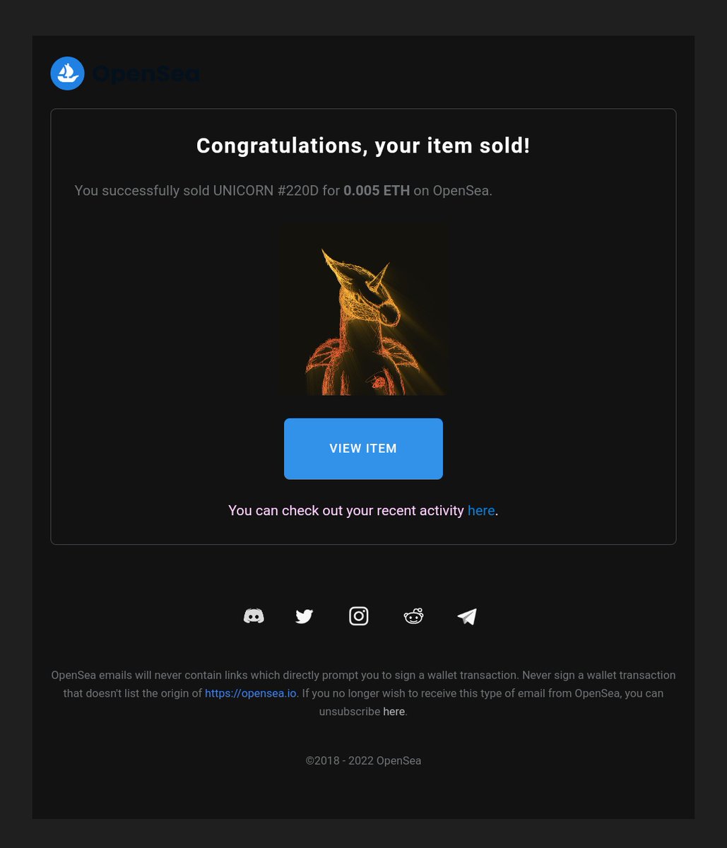 Unicorn_ID_NFT's tweet photo. GM/GN nft World, another sold from amazing nft collector mr @Strumento13 🙏🦄

UNICORN #220D has been sold 💥🚀

thanks for always supporting this project sir 🙏 i hope you always healthy&amp;happy for your life 🤲

don't forget to follow @Strumento13 guys ✅.
#nft #VERTICALNFT https://t.co/ynuF4Hw8dV