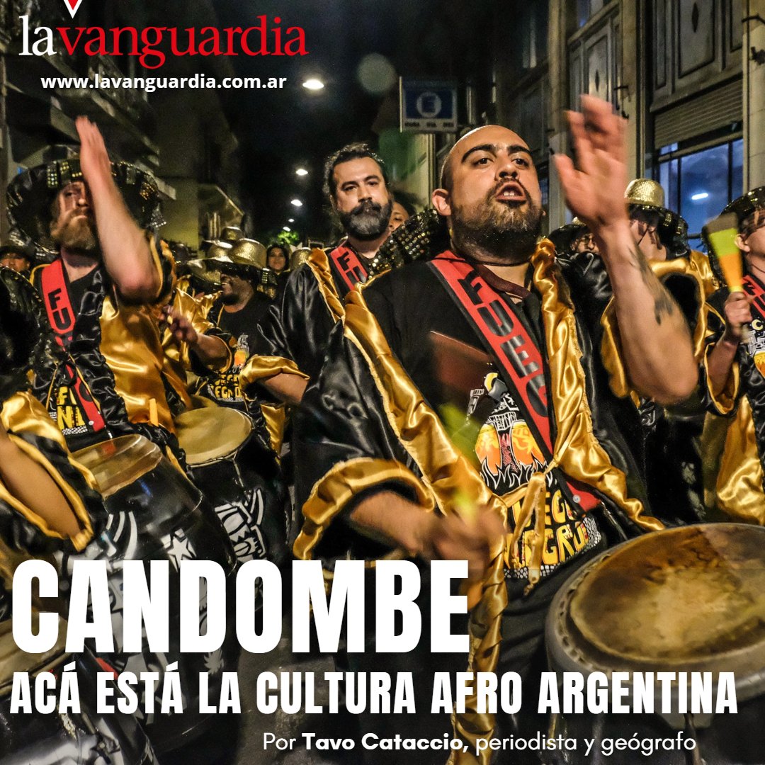 LaVanguardiaArg's tweet image. Frente a la construcción del Estado-Nación con su imagen étnica europea, el #candombe recuerda que la cultura afro está presente en la historia argentina.

@TavoCataccio periodista y geógrafo

lavanguardiadigital.com.ar/index.php/2022…