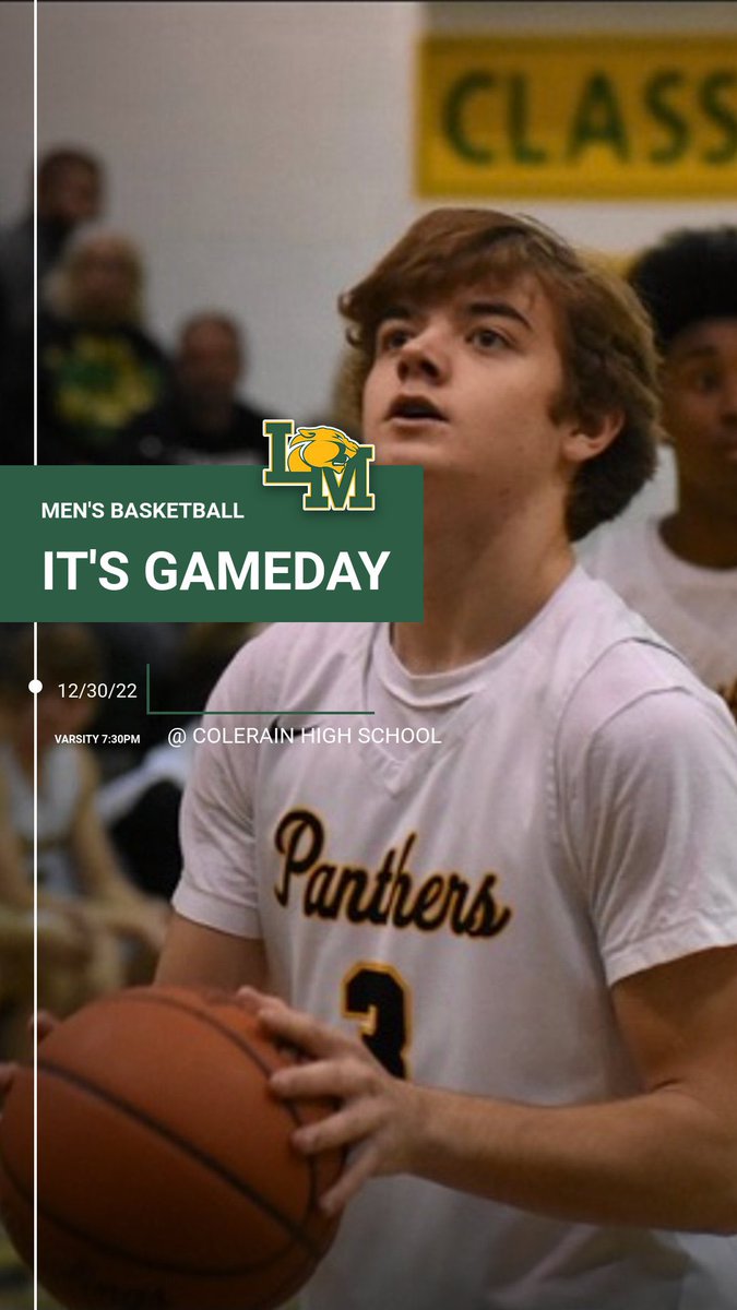 Panthers travel to Colerain High School tonight.                       Fresh5pm/JV6pm/7:30pmVars