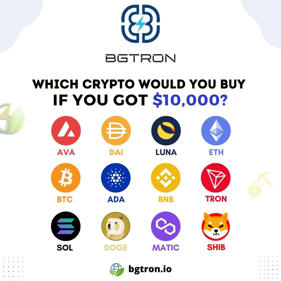 Which Crypto Would You Buy If You Got $10,000?💰

🟢 bgtron.io

#bgttoken #bgtron #avax #btc #ethereum #bnb #nft #doge #shibainu