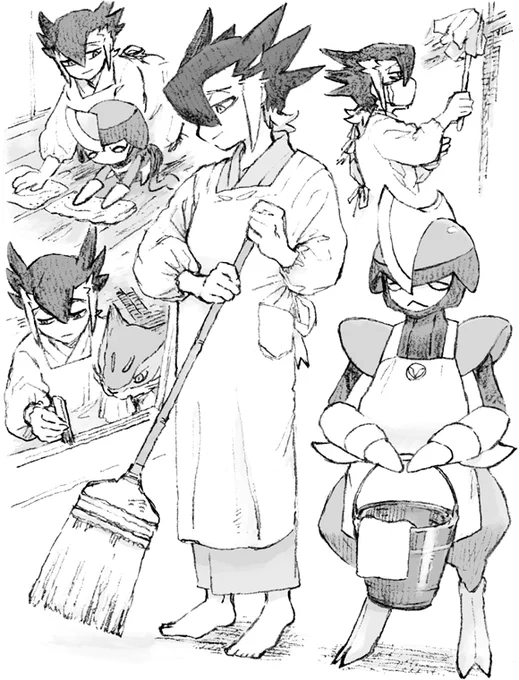 ギーマの大掃除 
