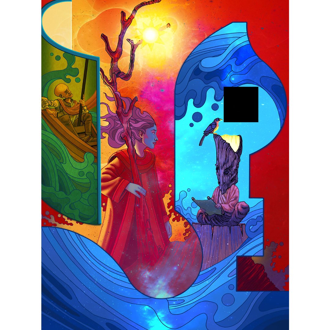 CarlYonder's tweet photo. Live To Tell. Ink and digital. 18 x 24 inches. #SURREALISM #surrealart #narrativeart https://t.co/tYyJf62uFq