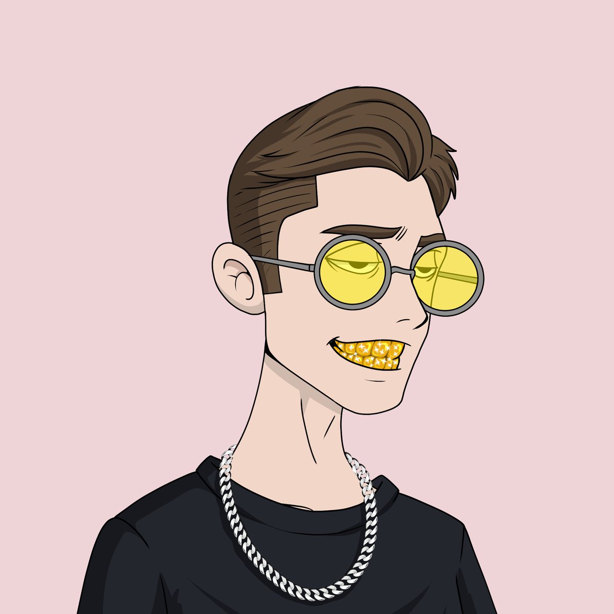 We are not Gods, not Infected, and absolutely not always okay!
We are not Apes, Not pixeled, and not every one of us is punk!

We are just <a href="/GoHumanNFT/">Go Human</a>, and we will raise up as every Human did before us!

Like mine: Cuban Clothes and Golden Smile