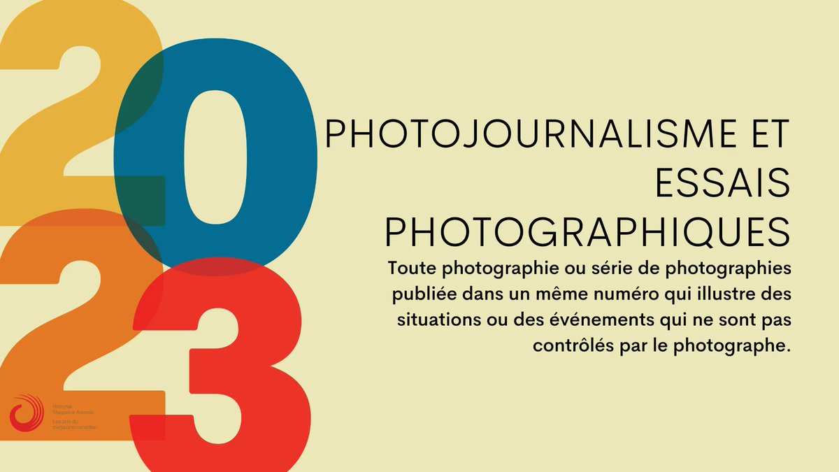 Une image vaut mieux que mille mots! Cette catégorie #NMA23 honore une photograph unique ou une série prise sur place des événements ou des situations non contrôlées par le photographe. En savoir plus sur les 28 catégories ici: buff.ly/3DxHmXf