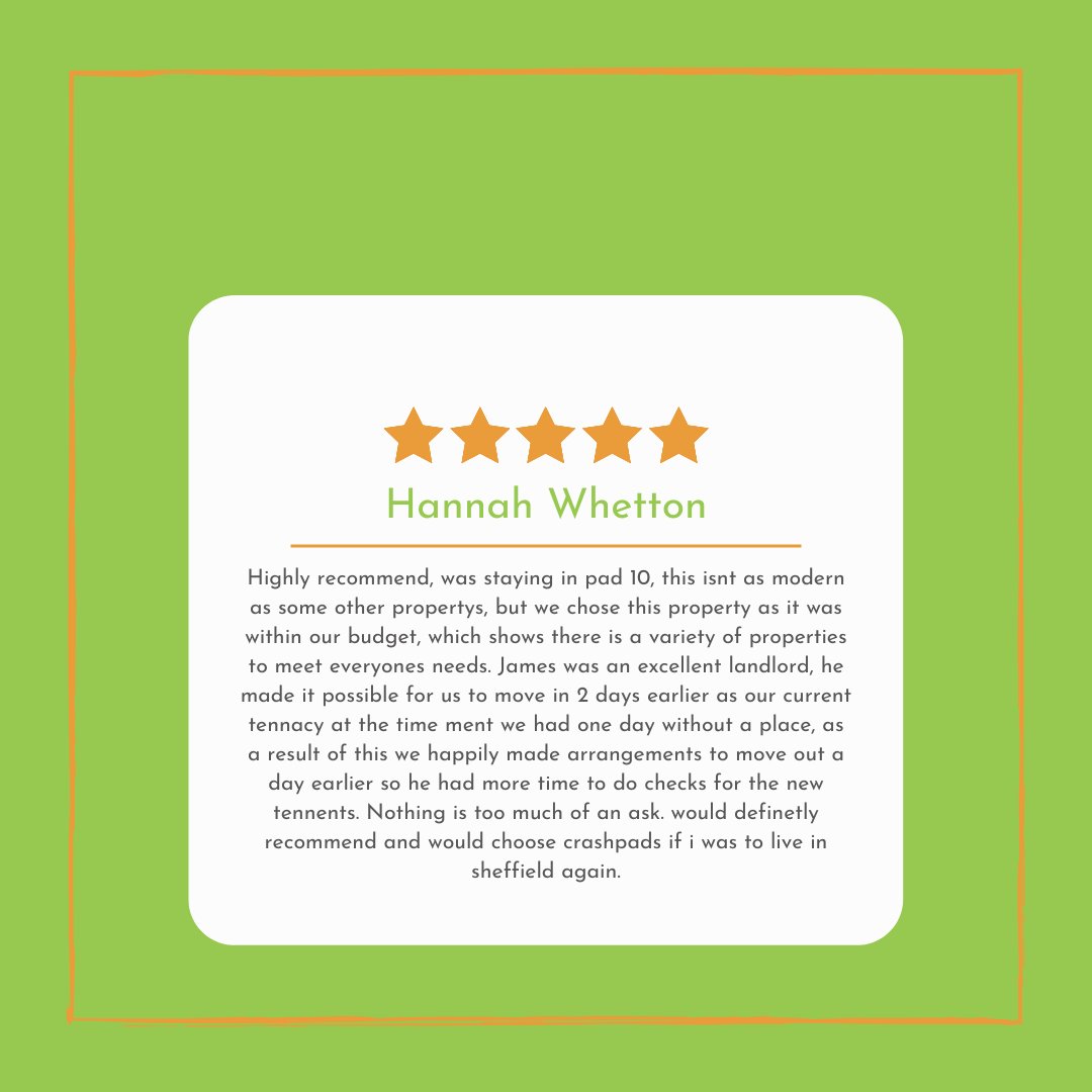 Hannah's kind words have really made our week! 🌟🌟🌟🌟🌟