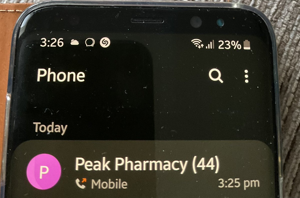 philipgreen's tweet photo. @PeakPharmacyUK After 44 attempts, having been told to ring to track a very urgent prescription, would you give up and look for an alternative supplier? https://t.co/vXJydtx65V