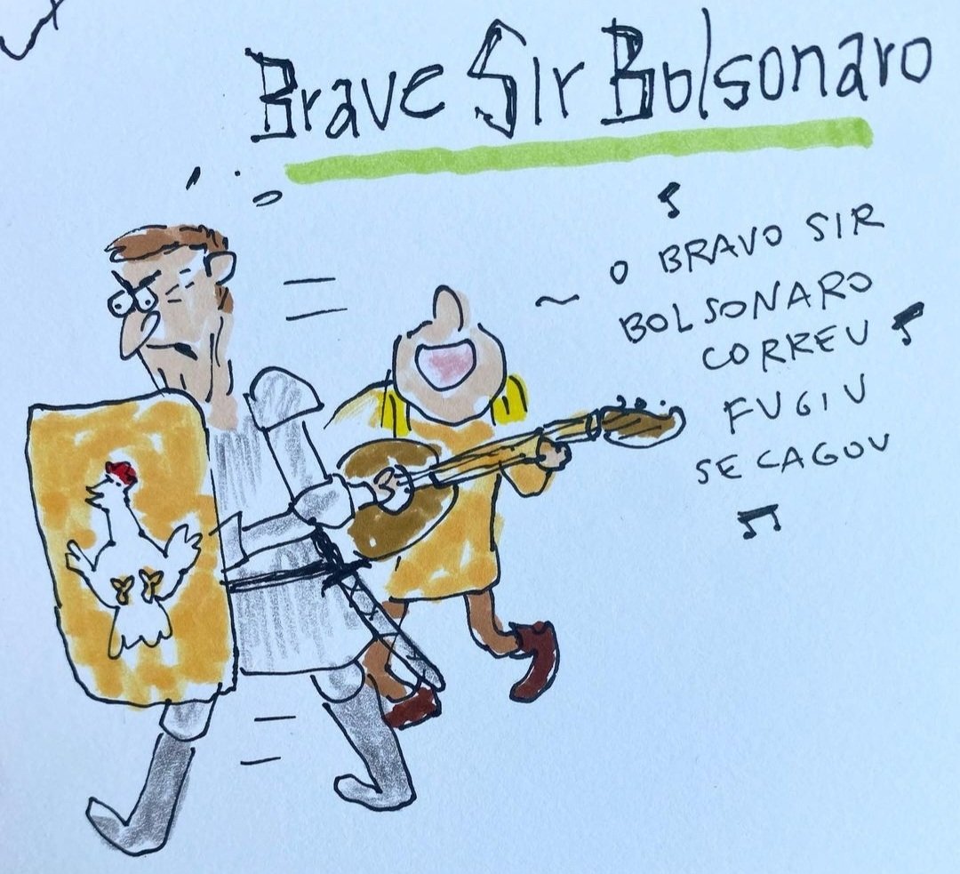 #BolsonaroFujao #BolsonaroCovarde