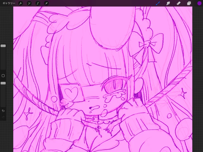 ちゃんと イラスト!って感じの 描くぞっ 