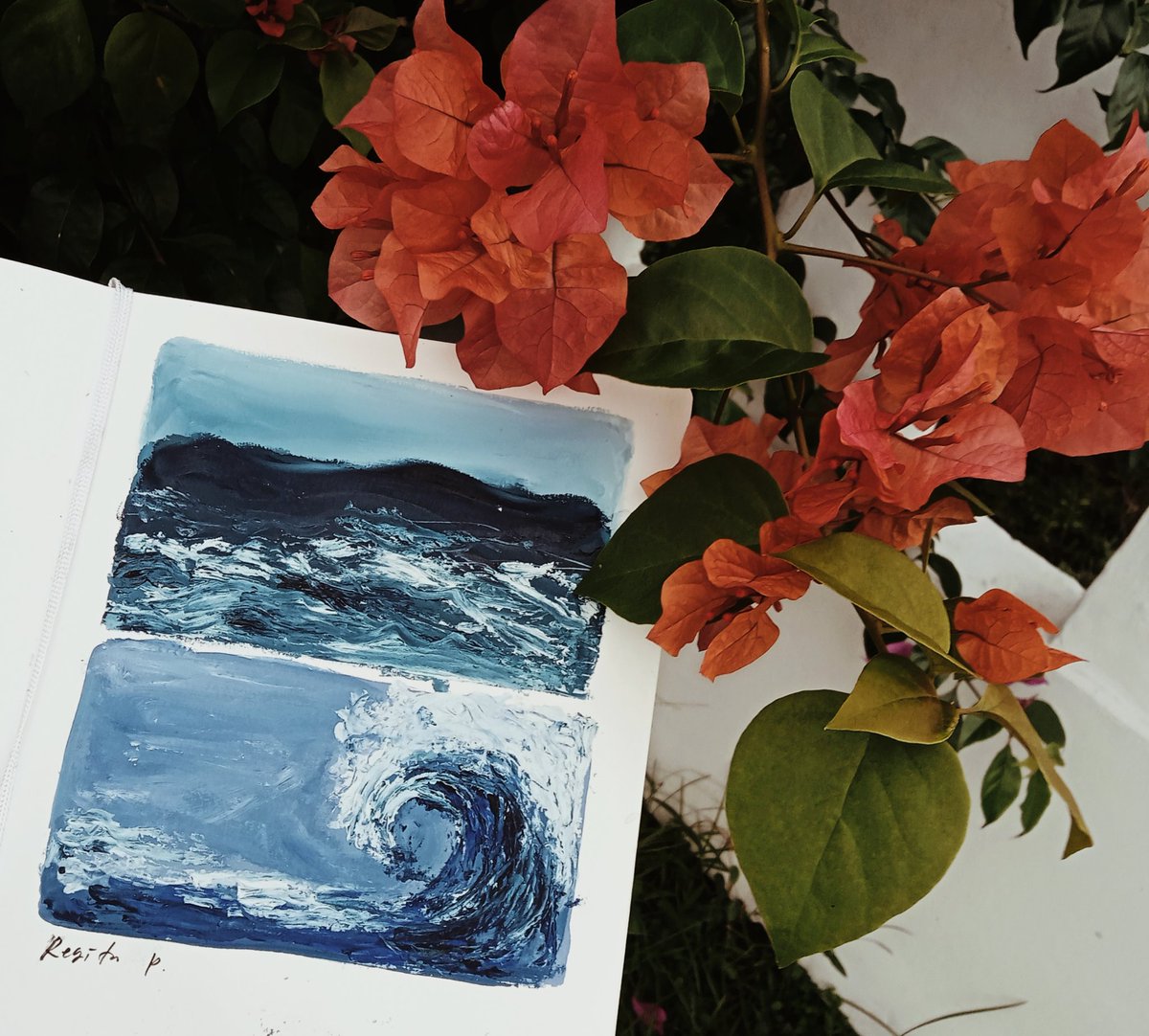 Regiiiiart's tweet photo. Blue sea https://t.co/C32jvMkSOV