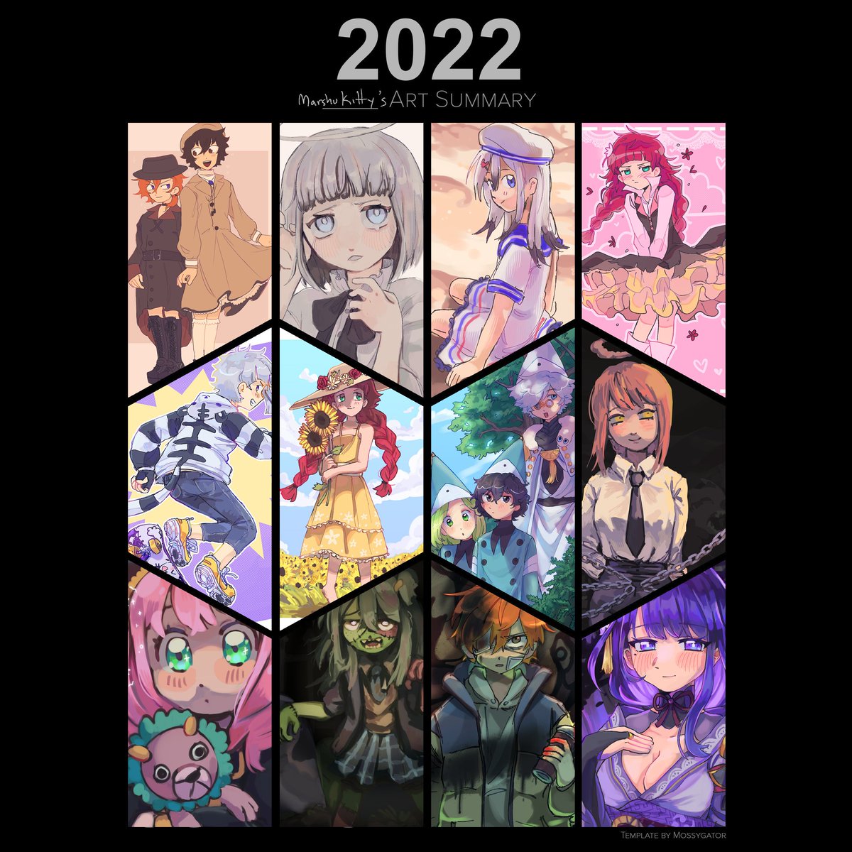 YAY heres my art summary!!! #Artsummary2022