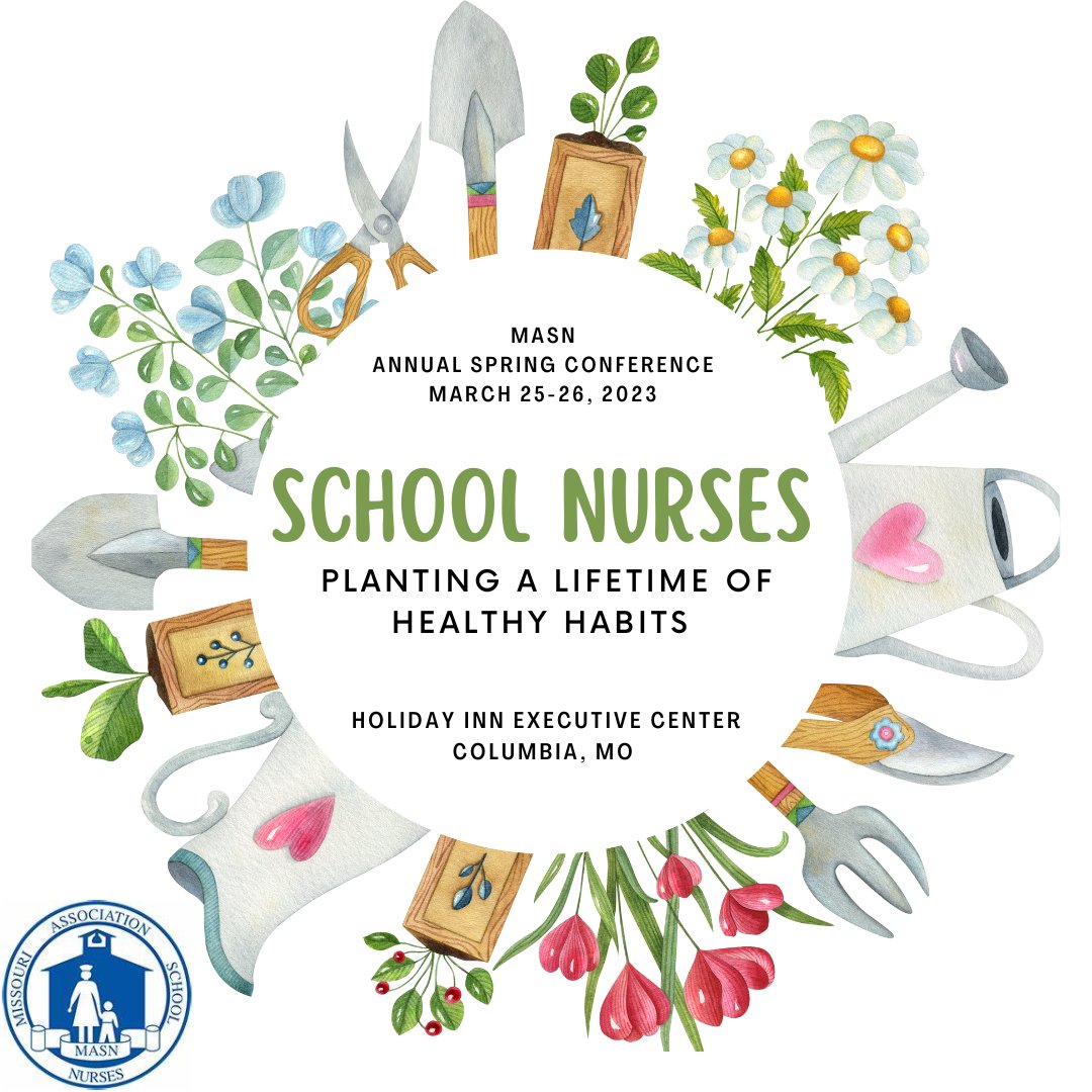 Even though it's still winter, Spring (conference) is closer than you think! Registration opens 1/2/23, but check out our conference page for all the information! missourischoolnurses.org/content.aspx?p…...