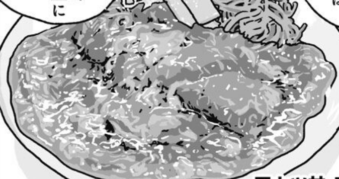 イクラ描かなきゃで過去作のイクラ塗り確認してたらトンカツに溶き卵入りの透明あんかけたものを写真加工でなく描こうとしてて昔の自分まだ元気だったなって…