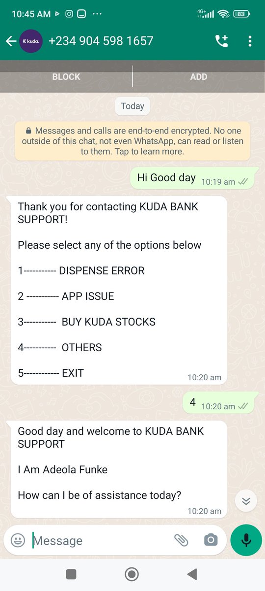 KelvinJoseph10's tweet photo. It was at that point I knew he was a fraudster. He even asked that I should send the Pay ID barcode. I was really at the verge of being duped today. Guys, please carefully check the handle that replies on your tweet. The imposter uses @kudahelp_nvh which is not Kuda's handle. https://t.co/a2rxg8lwTk