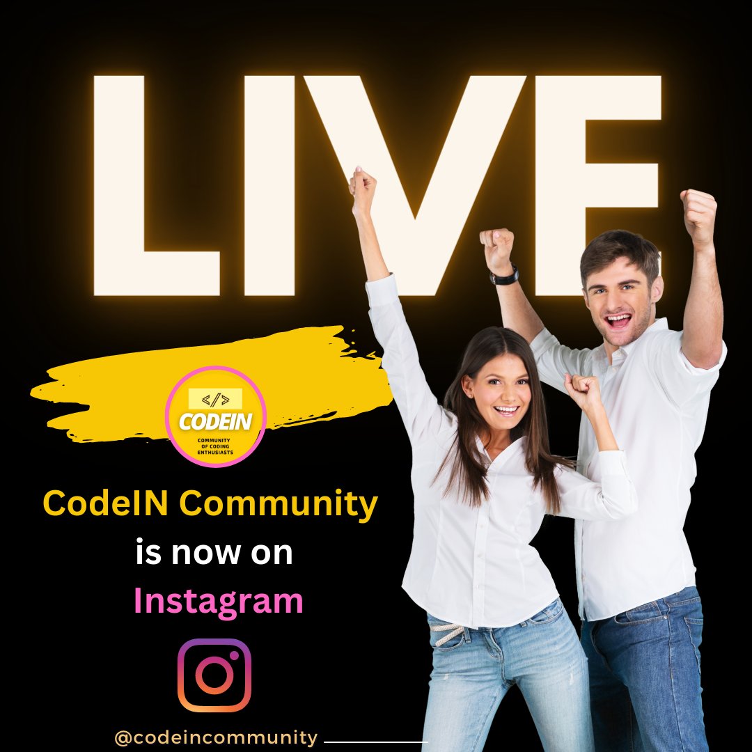 CodeIN Community tweet media