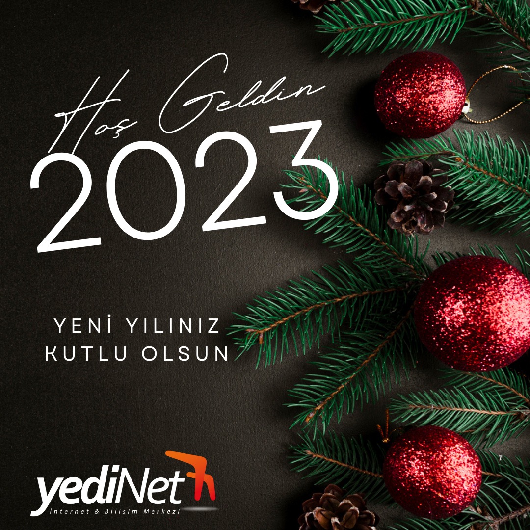Hoşgeldin 2023!✅

💨 Yeni yılınız kutlu olsun. 2023 yılında da internetteki eviniz yediNet olsun. 🌐

#yedinet #windows #linux #teknoloji #kurumsal #2023 #hosting #güvenlik #yeniyıl #firmamicin #yerli #datacenter #internettekieviniz #tier3 #kesintisizhizmet #mutluyıllar