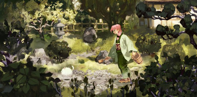 「outdoors watering can」 illustration images(Latest)