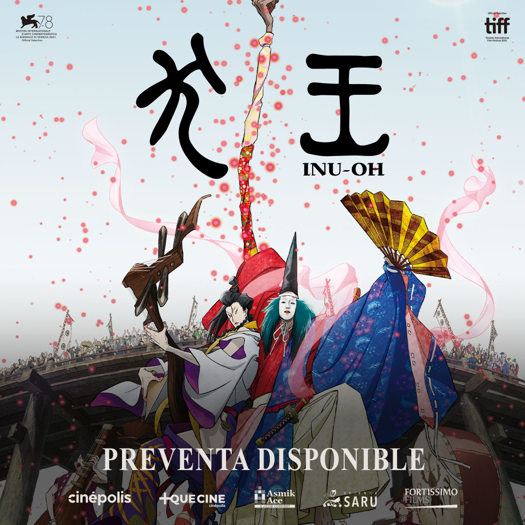 Cinepolis's tweet photo. 📣 ¡PREVENTA ACTIVA! 👉 https://t.co/wQq9fPZW47 🇯🇵 Existieron artistas épicos y luego llegó Inu-Oh. 🤯 Esta es su hipnótica y psicodélica historia. 🎸✨ https://t.co/4HBWgWjVIh