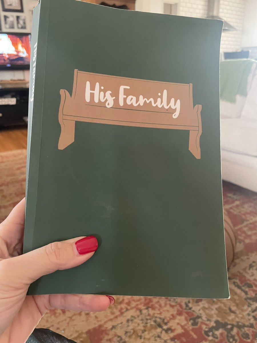 Book #31 of 2022. His Family by various authors. This was our 2022 devotional book at church. #beaubienreadabooks2022