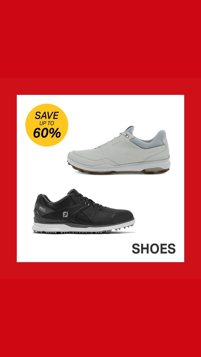 ChgstoreUk's tweet photo. ❄️ Winter Golf Sale ❄ 

💷 Up to 60% off Shoes In Store 

Don't miss out, whilst stocks last 

#golf #golfsale #golfclubs #clubhousegolfstore @clubhousegolfuk #adidasgolf #underarmour #nikegolf #galvingreen #penguin #taylormadegolf #lindeberggolf #callawaygolf #cobragolf https://t.co/cWUgZbUd1C