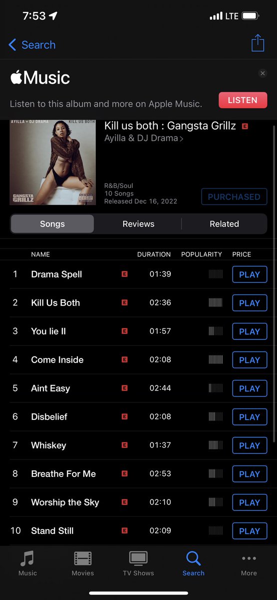 ZachyMorris's tweet photo. @Ayilla11 @DJDRAMA #KillUsBoth is my favorite favorite December 2022 R&B music right now!! ๐ฅ๐ฅ๐ฅ๐ฅ๐ฅ๐ฅ https://t.co/s1QVsFOvAK