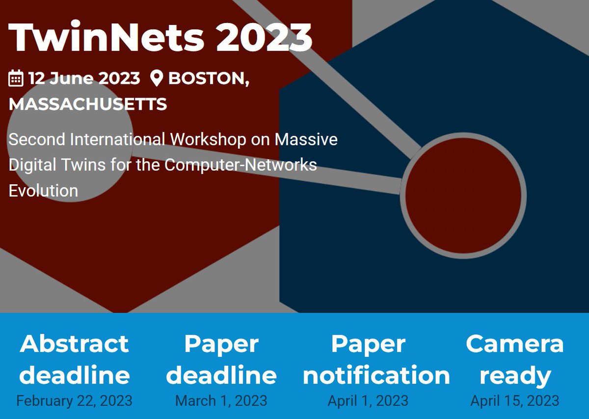 DigitalTwinNets tweet picture