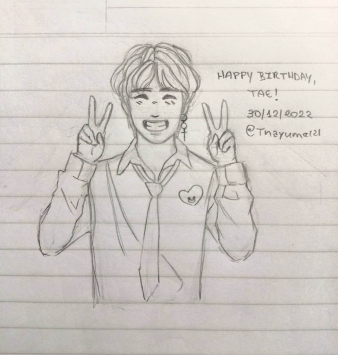 am always late
but happy birthday to my ultimate 🥰🥰🥰
missing my time as army 

#HAPPYVDAY  #HappyBirthdayV #HappyBirthdayTaehyung #TAEHYUNGDAY