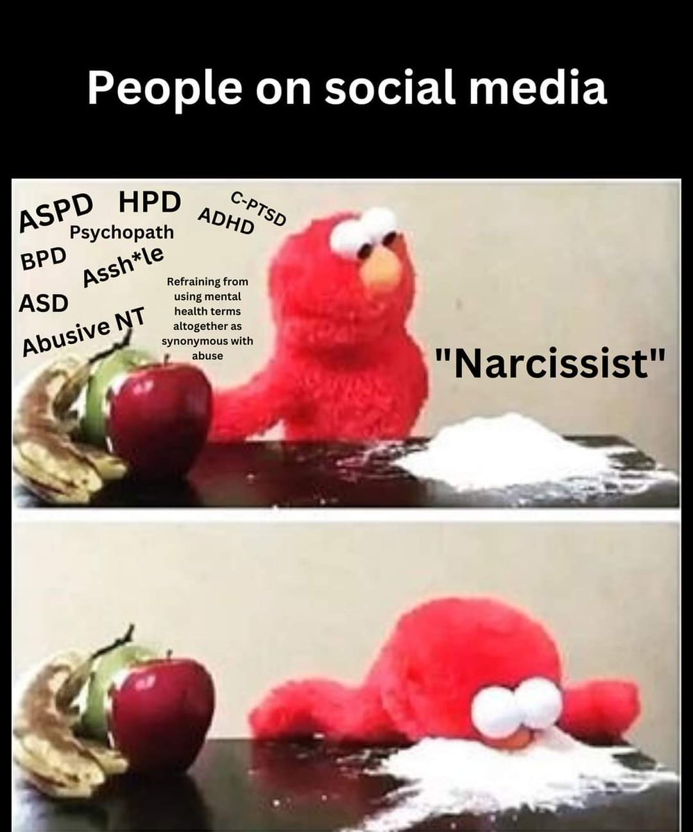 unsoundness666's tweet photo. Everyone hates us cluster B's...its actually amusing.
#aspd #npd #hpd #npd #bpd #clusterbdisorders https://t.co/OpozOdMO0z