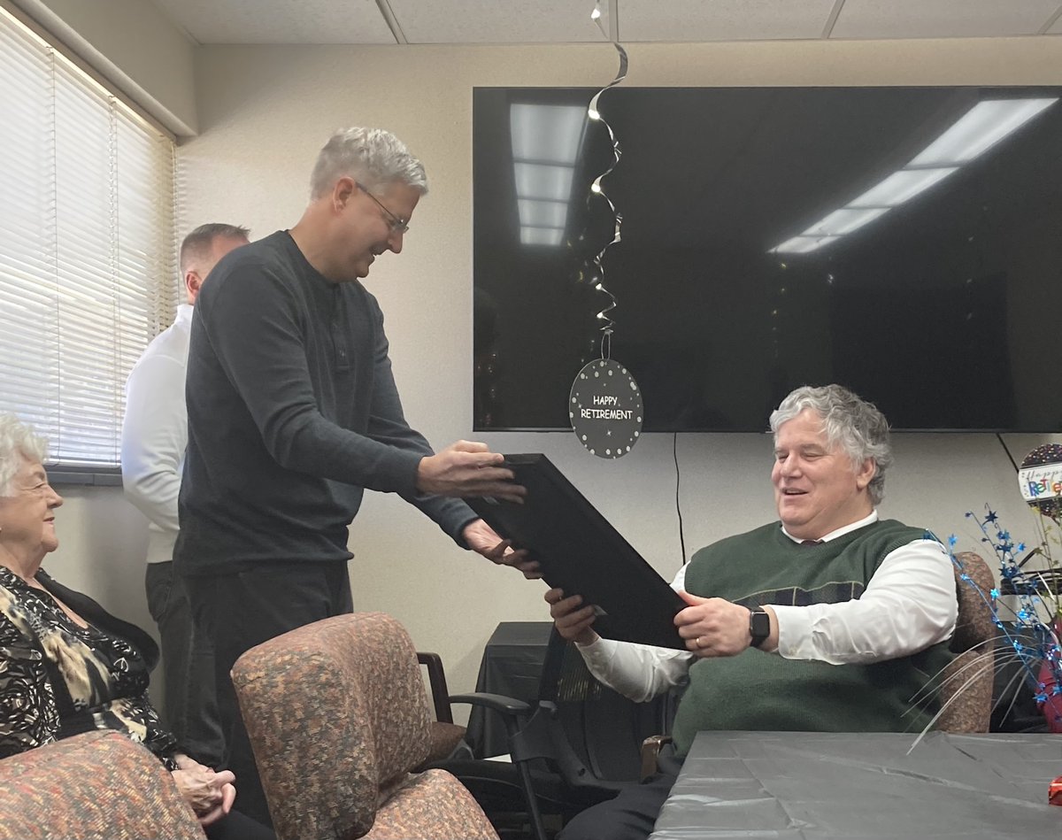 WSSCPA's tweet photo. We would like to congratulate Tim Solt on his recent retirement. Tim joined WSS nearly 40 years ago when he graduated from Miami University in 1984.  We are so appreciative of his knowledge and friendship that he has shown us over the years. https://t.co/ptCUiJkJKy